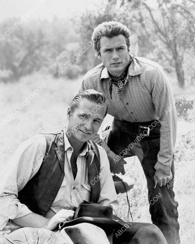 Eric Fleming Clint Eastwood TV Rawhide 8b20-17832
