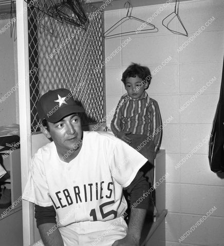 Bobby Darin in his celebrity baseball uniform 8b20-17835