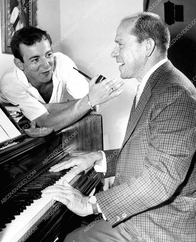 Bobby Darin and friend at the piano 8b20-17836