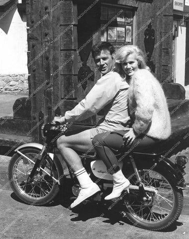James Stacy Connie Stevens go for a motorcycle ride 8b20-17946