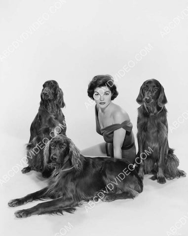 Claire Kelly posing w the dogs 8b20-17979