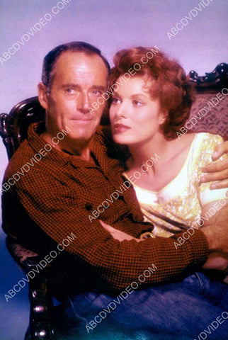 Henry Fonda Maureen O'Hara film Spencer's mountain 8b20-18031