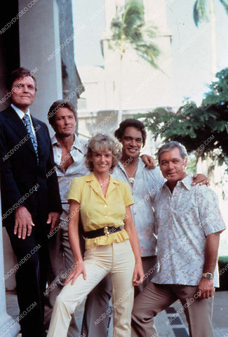 Jack Lord and cast TV Hawaii Five-O 8b20-18122