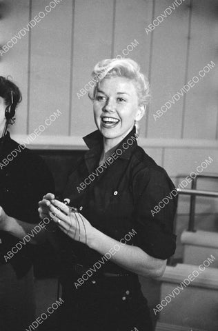 candid Doris Day in the sound booth 8b20-18196