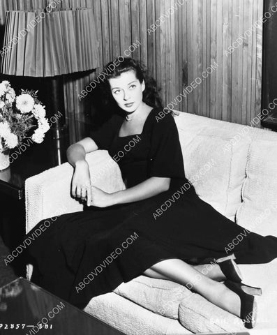 Gail Russell relaxing on the couch 8b20-18369