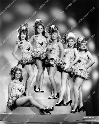 Janet Blair Anne Gwynne and all the sexy chorus girls film Broadway 8b20-18615
