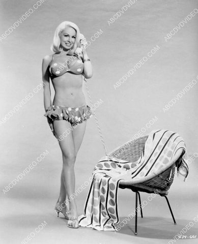 sexy Joi Lansing in her polka dot bikini on the telephone 8b20-18714