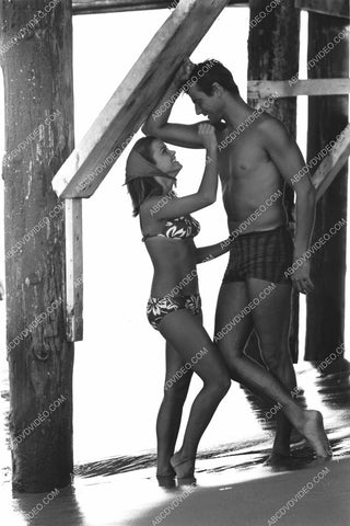 Patti Chandler in bikini under the boardwalk 8b20-18826