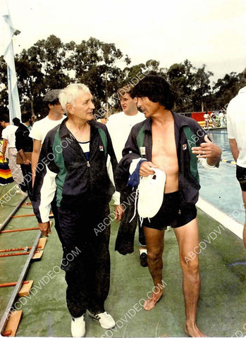 Randolph Mantooth by the pool TV Battle of the Network Stars 8b20-18891