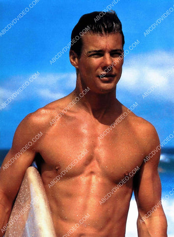 Jan-Michael Vincent a day of surfing at the beach 8b20-19129