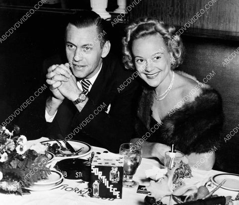 Sonja Henie and husband out to dinner at the Stork Club restaurant 8b20-20114