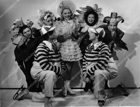 Sonja Henie and cast unknown film 8b20-20125