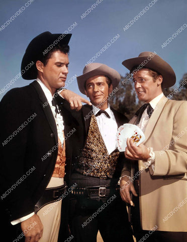 James Garner Jack Kelly Roger Moore TV Maverick 8b20-20194