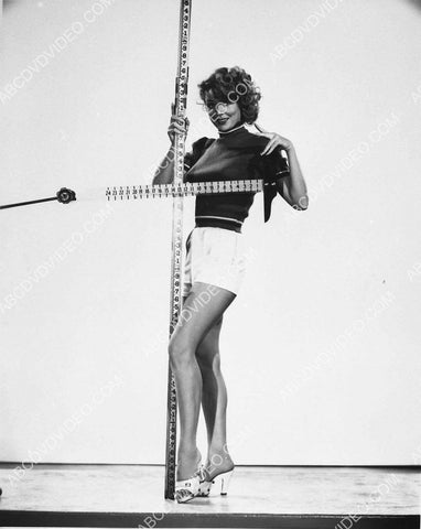sexy pinup Joan Vohs has t-square and measuring stick for precise measurements 8b20-20379