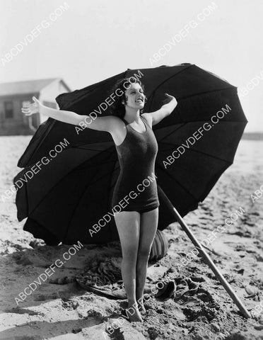 Lillian Roth at the beach in her new swimsuit 8b20-20579