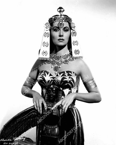 sexy Rhonda Fleming film Serpent of the Nile 8b20-20703