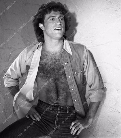bare chested Andy Gibb portrait 8b20-2071