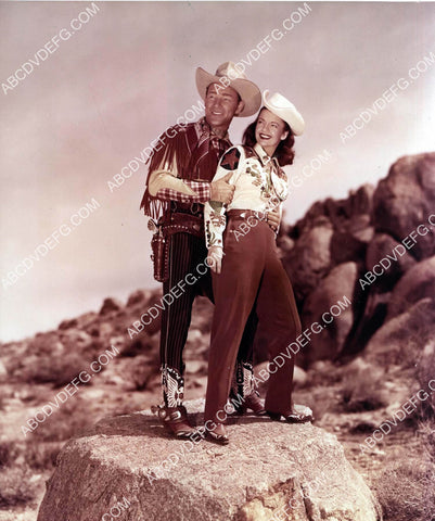 Roy Rogers Dale Evans portrait 8b20-20730