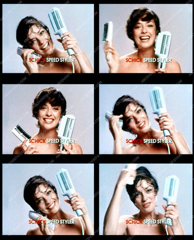 montage Angela Cartwright Schick Speed Styler hair dryer ad 8b20-2086