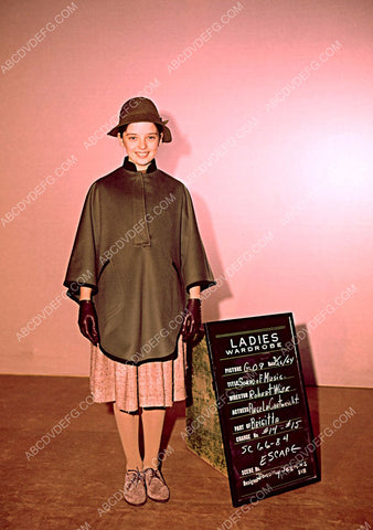 wardrobe slate test shot Angela Cartwright film Sound of Music 8b20-2095