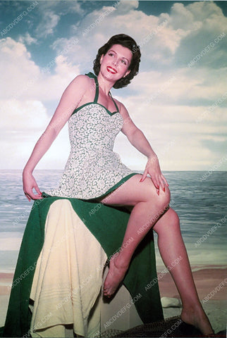 Ann Miller modeling new summer swimwear dp-2393