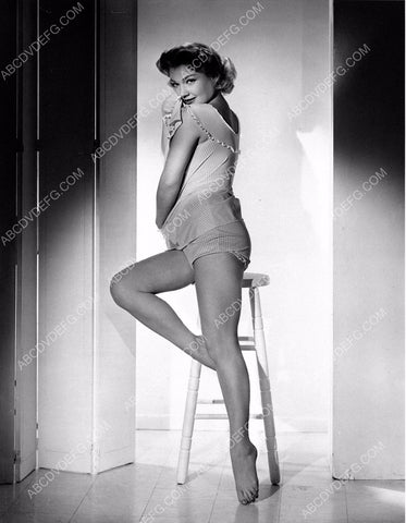 Anne Baxter super sexy Pinup pose in short shorts 8b20-2485