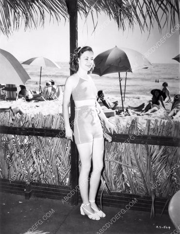 beautiful Anne Shirley in her new two piece swimsuit 8b20-2877