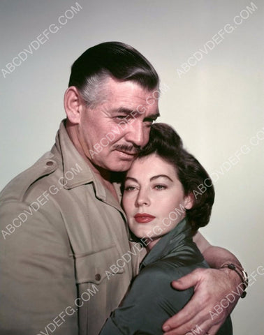 Clark Gable Ava Gardner portrait film Mogambo 8b20-3074