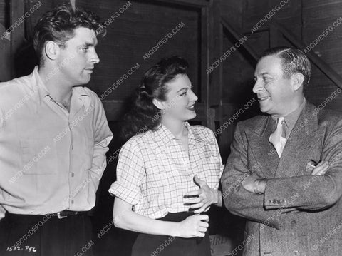 Ava Gardner Burt Lancaster behind the scenes film noir The Killers 8b20-3095