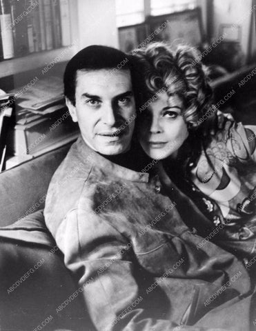 Martin Landau Barbara Bain at home maybe 8b20-3192
