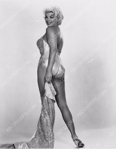 curvy Barbara Nichols in sexy show girl outfit over the shoulder 8b20-3327