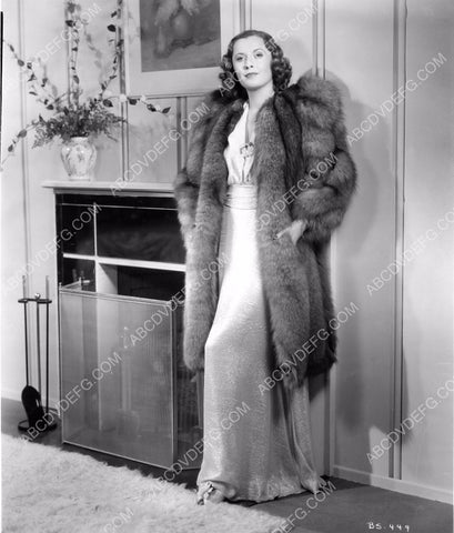 gorgeous Barbara Stanwyck fur coat fashion portrait 8b20-3474