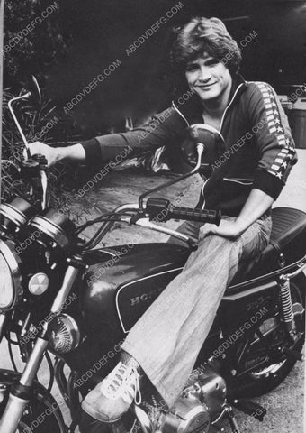 Andrew Stevens on his Honda Super Sport Motorcycle 8b20-3782