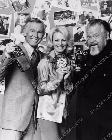 Johnny Carson Angie Dickinson Orson Welles NBC TV Special 8b20-3862