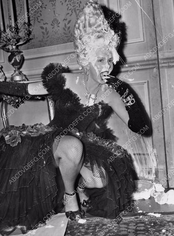 candid Ann Miller vows revenge after taking a pie in the face dp-4112