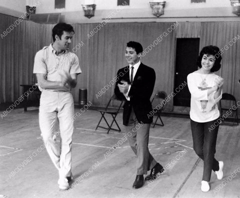 Annette Funicello behind the scenes gets her daily dance lessons 8b20-4380