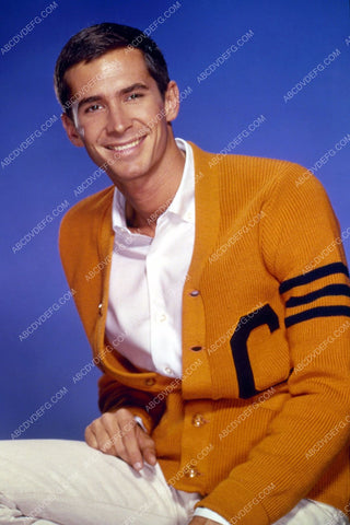 Antony Perkins in collegiate sweater portrait 8b20-4393