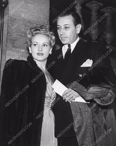 candid Betty Grable George Raft at a film premiere I think 8b20-4818