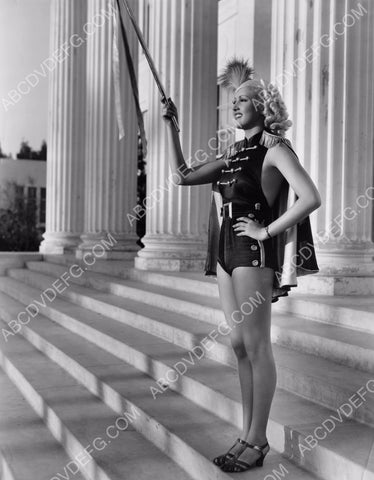 Betty Grable in cute marching band type uniform 8b20-4831