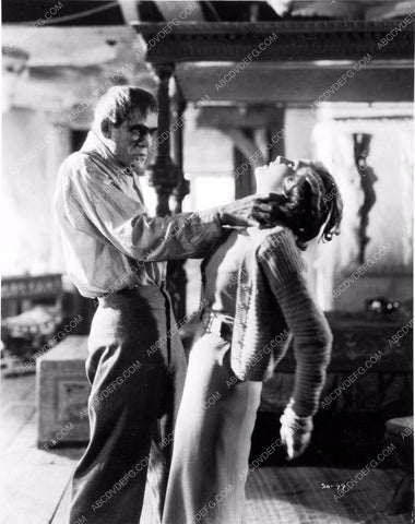 Boris Karloff Dorothy Hyson horror film The Ghoul 8b20-5144