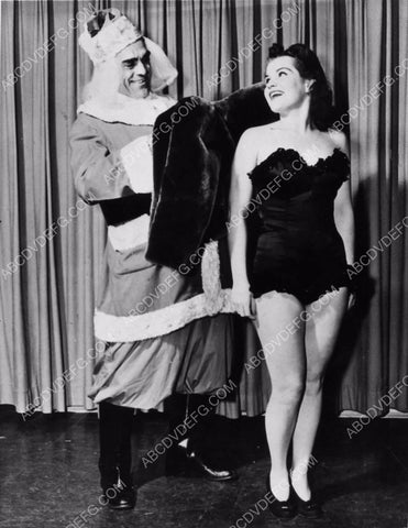 Boris Karloff as Santa Claus and sexy babe 8b20-5146