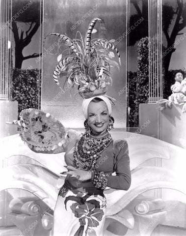 Carmen Miranda wearing quite the hat 8b20-5665