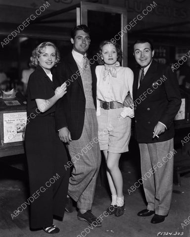 Carole Lombard Cary Grant at cool old time arcade 8b20-6119