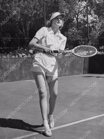 athletic Carole Lombard on the tennis court 8b20-6125