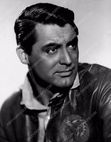 studly Cary Grant in bomber jacket film Only Angels Have Wings 8b20-6188