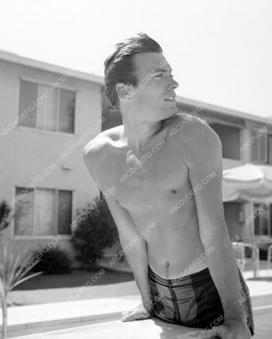 athletic Clint Eastwood in the swimming pool 8b20-6339