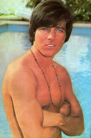 shirtless Bobby Sherman by the pool 8b20-6504