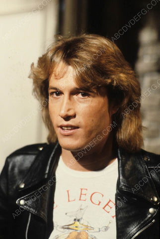 Andy Gibb in leather jacket 8b20-6538