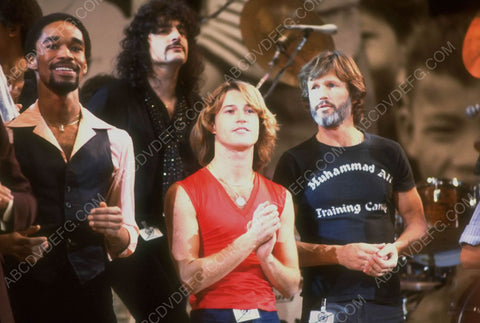 Andy Gibb Kris Kristofferson Carmine Appice on stage 8b20-6556