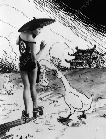 Anna May Wong and some geese 8b20-6599